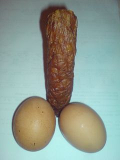 jaja i kiełbaska :)