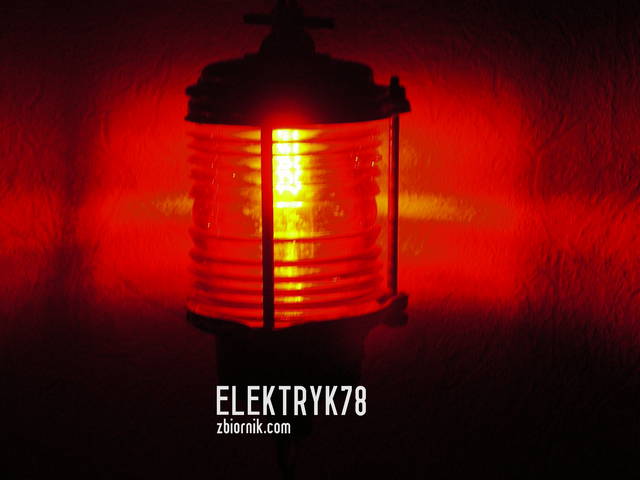 Czerwona lampa na ciekawe wieczory :))) - elektryk78