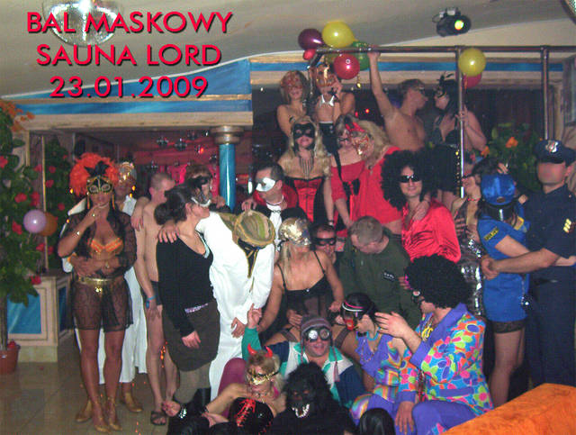 BAL MASKOWY W SAUNA LORD - megalove