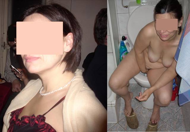 dama publicznie i prywatnie - Ania i Olek