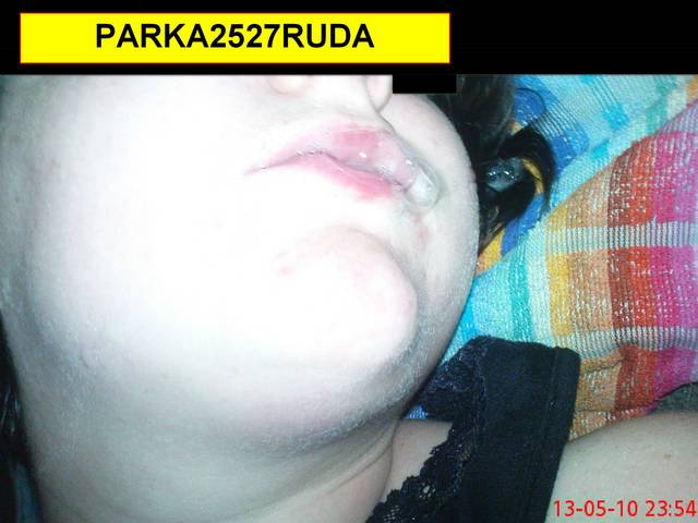 TAK SIE KOŃCZY ZABAWA :) - parka2527ruda