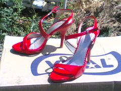 nowe buty - czerwone