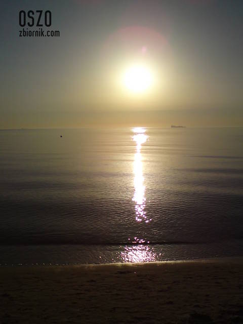 Wschód słońca nad Bałtykiem - oszo