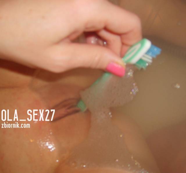 Szczoteczka lubię - ola_sex27