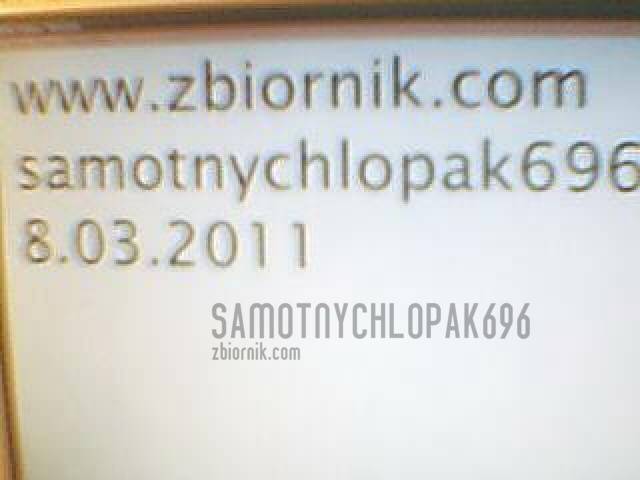 weryfikacja - samotnychlopak696