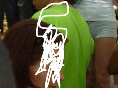 Była szparka ale się schowała