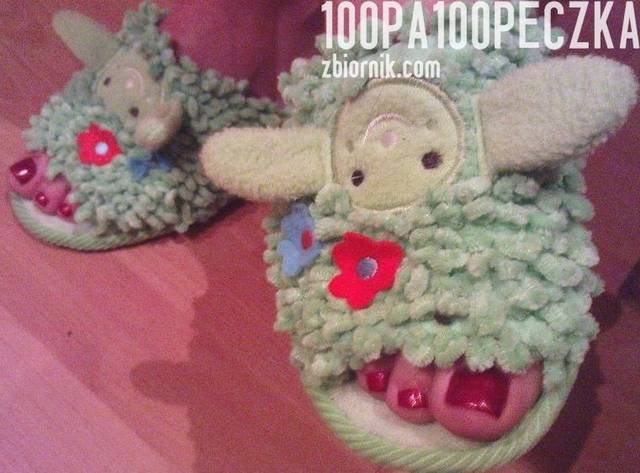 Kapcie Owieczki 04 - 100pa100peczka
