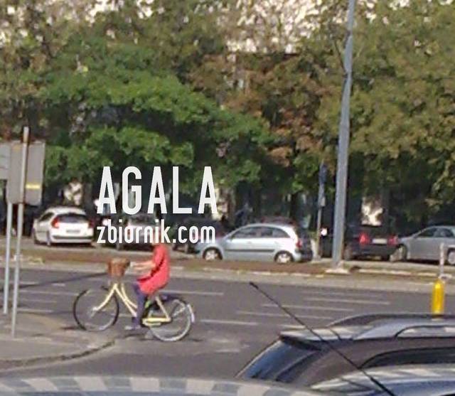 rowerzystka - AGALA