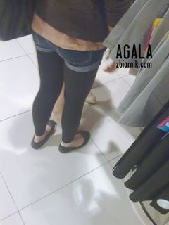 legginsy plus szorty