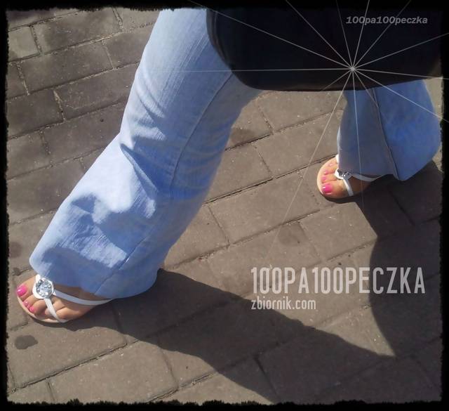 białe klapeczki 07 - 100pa100peczka