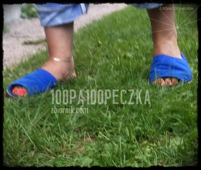 niebieskie kapcioszki 02 - 100pa100peczka