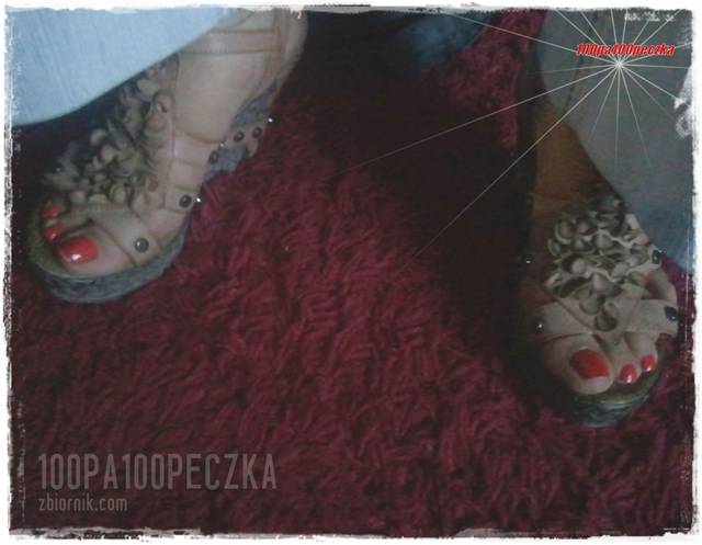 Beżowe koturny 03 - 100pa100peczka