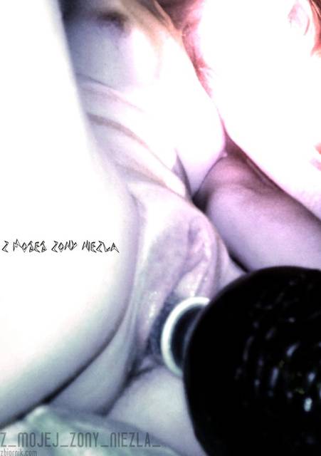 Z butelką w cipce... - z_mojej_zony_niezla_