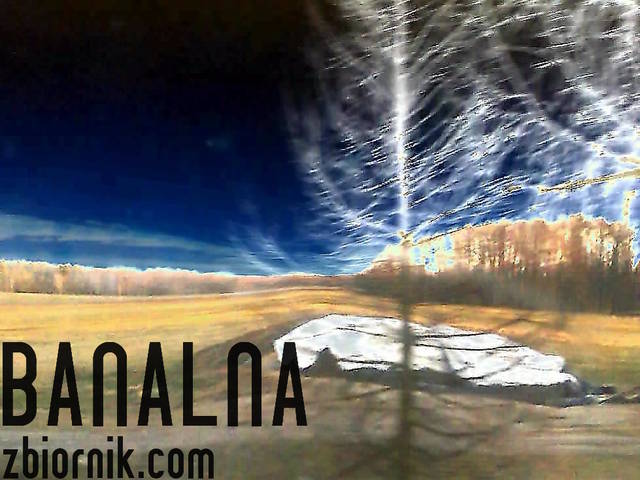 Czasami chmury czarne bywają....Bo ten świat nie jest prosty. - banalna