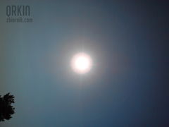 dzisiejsze słońce nad toruniem