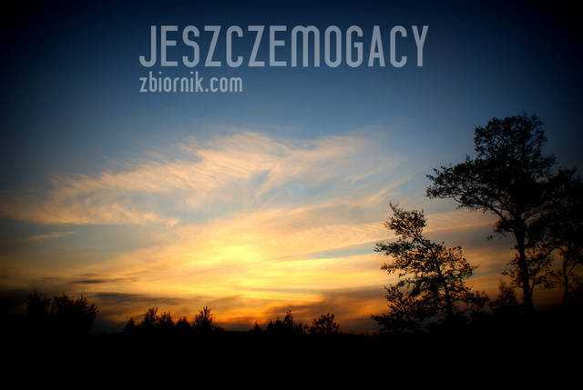 zachód slońca - jeszczemogacy