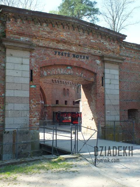 Brama Twierdzy Boyen w Giżycku - dziadekh