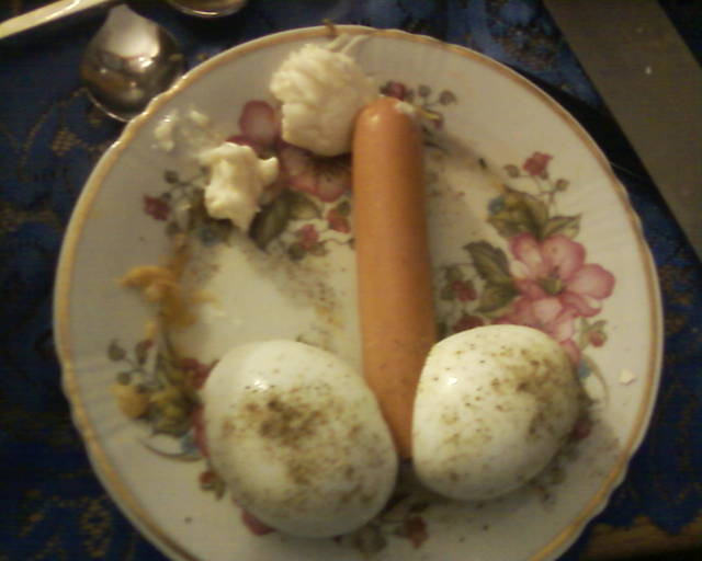 kolacja zrobiona przez moją kobiete - hackerFWS