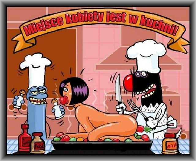 Kobieta we właściwym miejscu ;) - Rademenesik