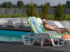 na clubowej plaży w jacuzziclub