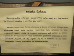 Instrukcja obsługi kołyski Judasza