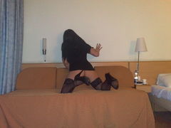 Czarna mamba od tyłu ;D