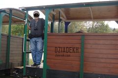 Na stacji docelowej w Przysłupie