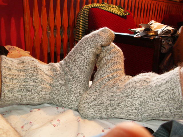 wełniane skarpety - walde