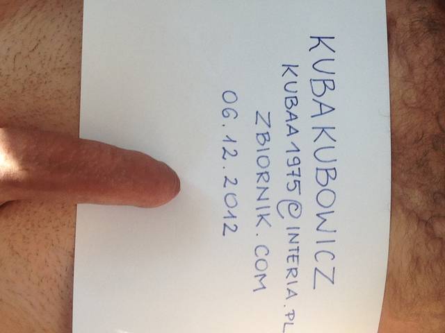 prośba o weryfikację - kubakubowicz