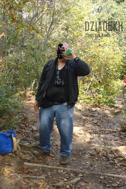 W drodze na szczyt wylewa się dużo potu - dziadekh