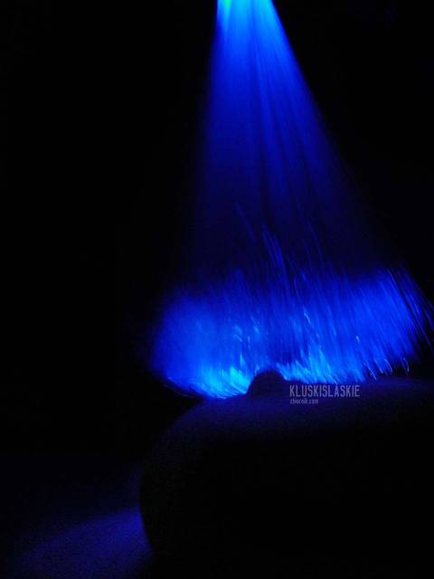 in blue - kluskislaskie