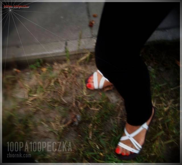 białe sandałki 38 - 100pa100peczka