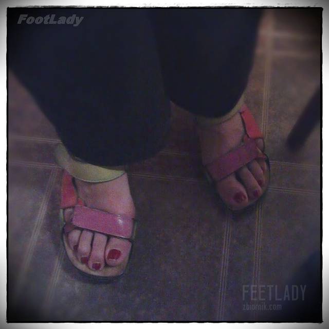 3kolorowe klapeczki V - FeetLady