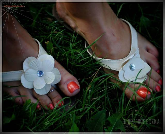 Białe japonki 18 - 100pa100peczka