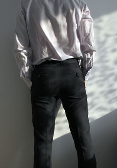 tuż przed prasowaniem