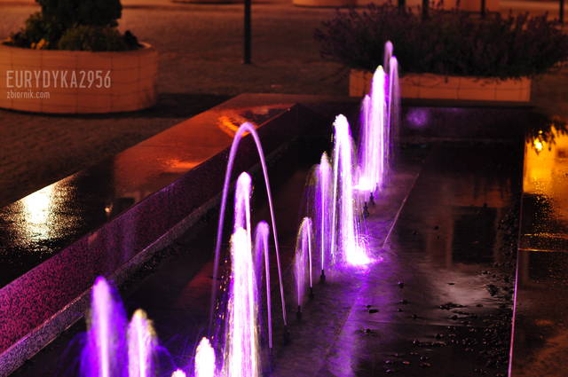 nocą światła fontanny - Eurydyka2956