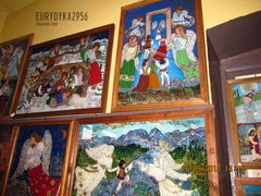 na szkle malowane Chochołow