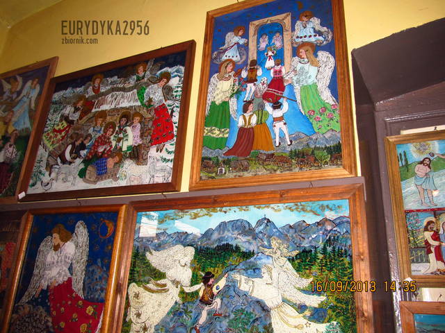 na szkle malowane Chochołow - Eurydyka2956