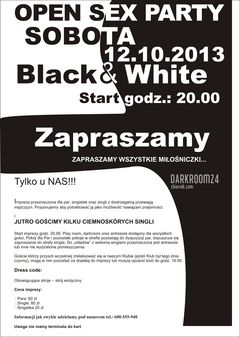 W SOBOTĘ OPEN SEX PARTY