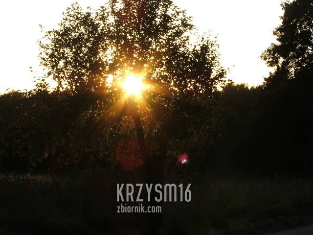 zachód słońca - krzysm16