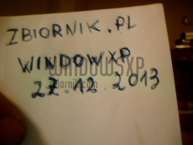 weryfikacja - windowsxp