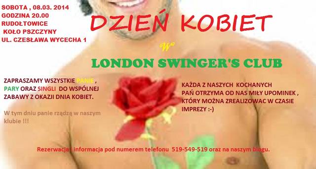 Dzień Kobiet w London Swingers Club - LondonExclusive