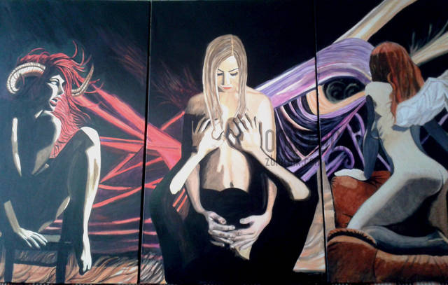 obraz wisi w jednym z klubów Warszawskich - oniradom