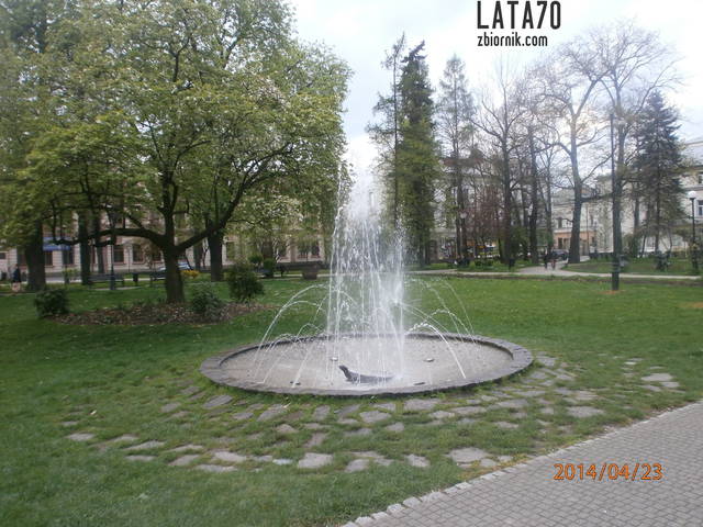 Planty w Nowym Sączu - lata70