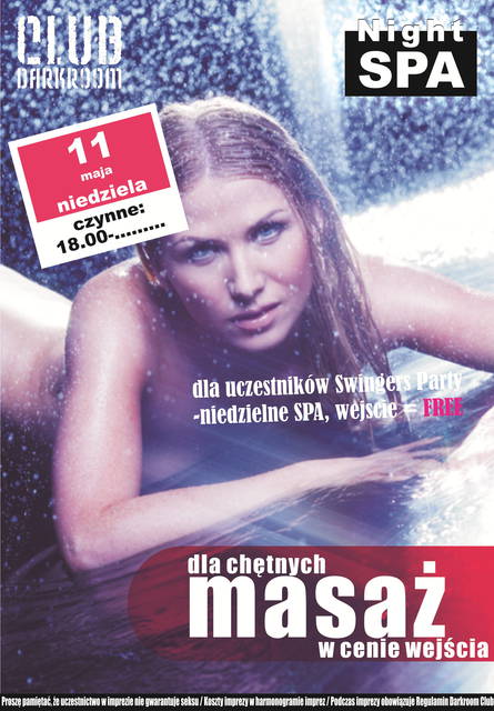 Niedziela, 11 maja 2014 r. - Night SPA - DARKROOM24