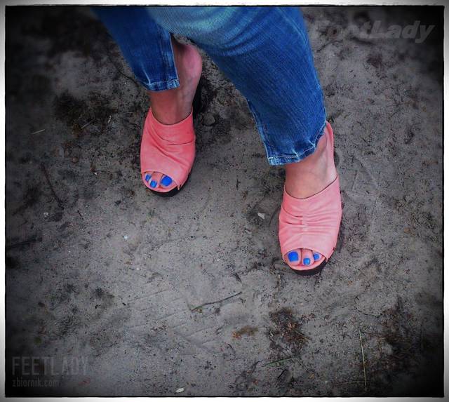 Koralowe Koturny 22 - FeetLady