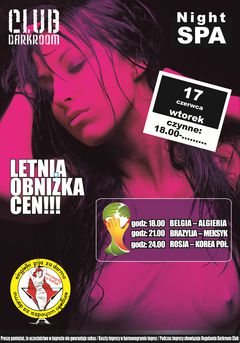 Wtorek, 17 czerwca 2014 r. - Night SPA - zrelaksuj się...