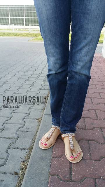 Przed myjnią na BP - parawarsaw