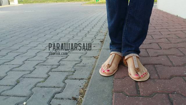 Przed myjnią na BP 2 - parawarsaw