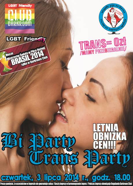 Czwartek, 3 lipca 2014 r. - LGBT Friendly - DARKROOM24